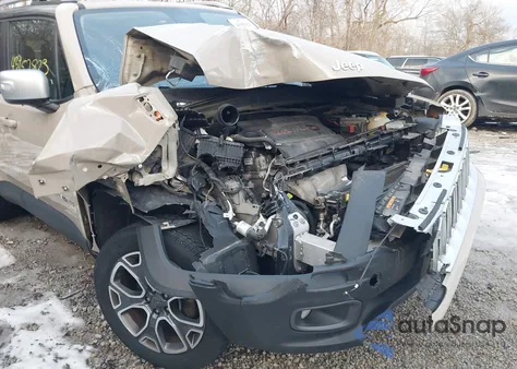 2016 Jeep Renegade Limited z USA, uszkodzony, nr VIN ZACCJBDT0GPC93137